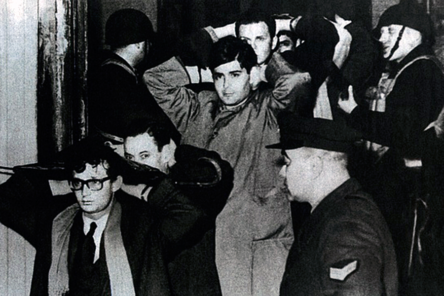 Estudiantes detenidos