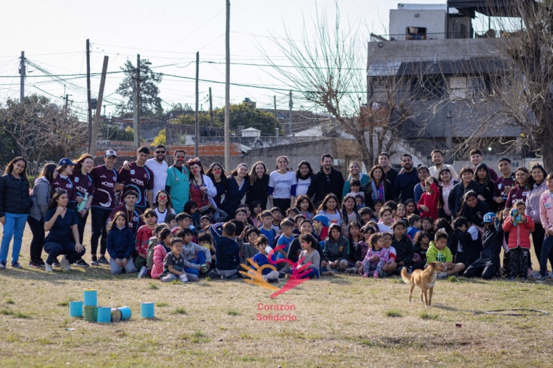 Grupo de voluntario de la Fundación