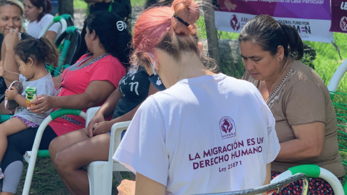 AMUMRA es la Asociación de Mujeres Migrantes de la República Argentina.