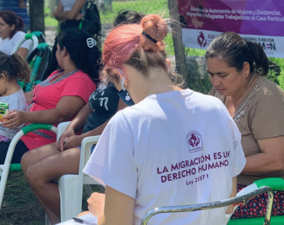 AMUMRA es la Asociación de Mujeres Migrantes de la República Argentina.