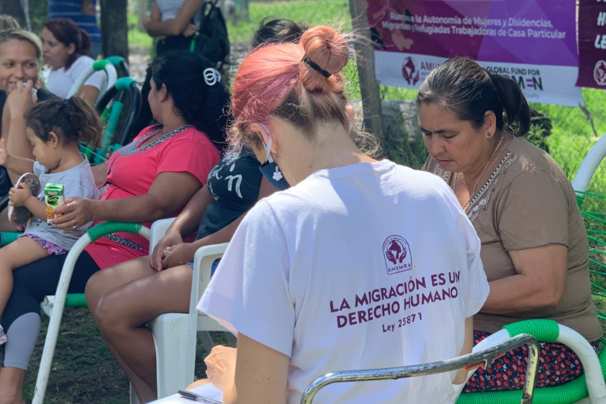 AMUMRA es la Asociación de Mujeres Migrantes de la República Argentina.