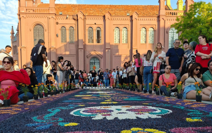 La colectividad mexicana celebró el Día de los Muertos en el Centro Cultural Recoleta