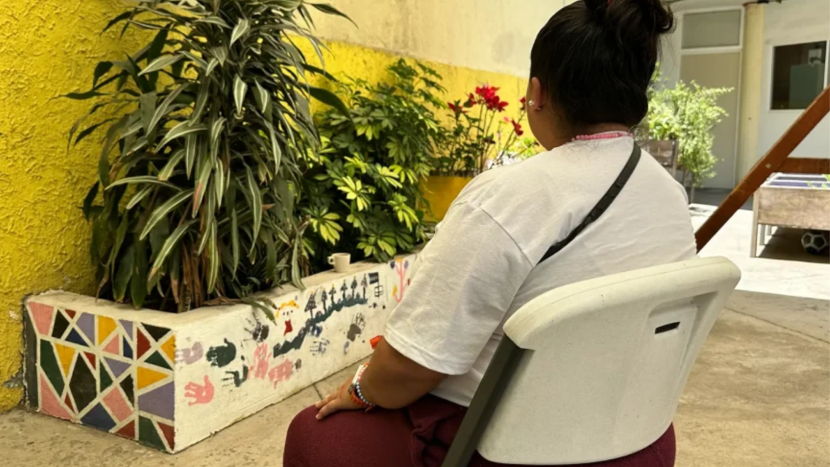 Mujer migrante dada de alta en un CAI de Médicos Sin Fronteras en México.