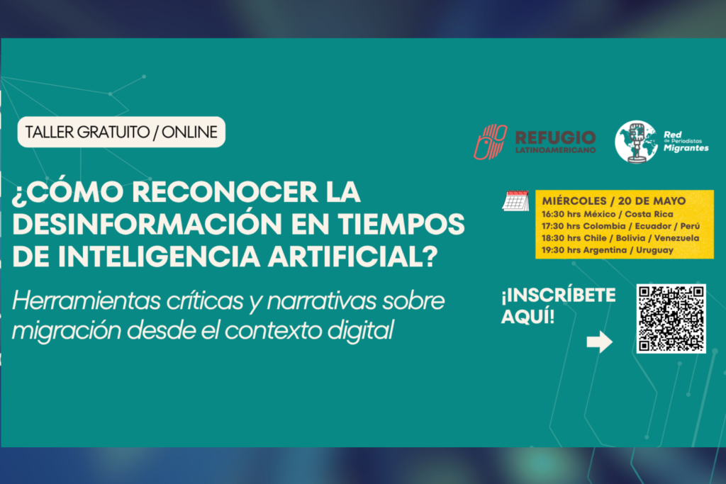 Taller realizado por la Red de Periodistas Migrantes de Chile junto a Refugio Latinoamericano.