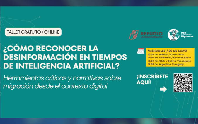 Taller realizado por la Red de Periodistas Migrantes de Chile junto a Refugio Latinoamericano.