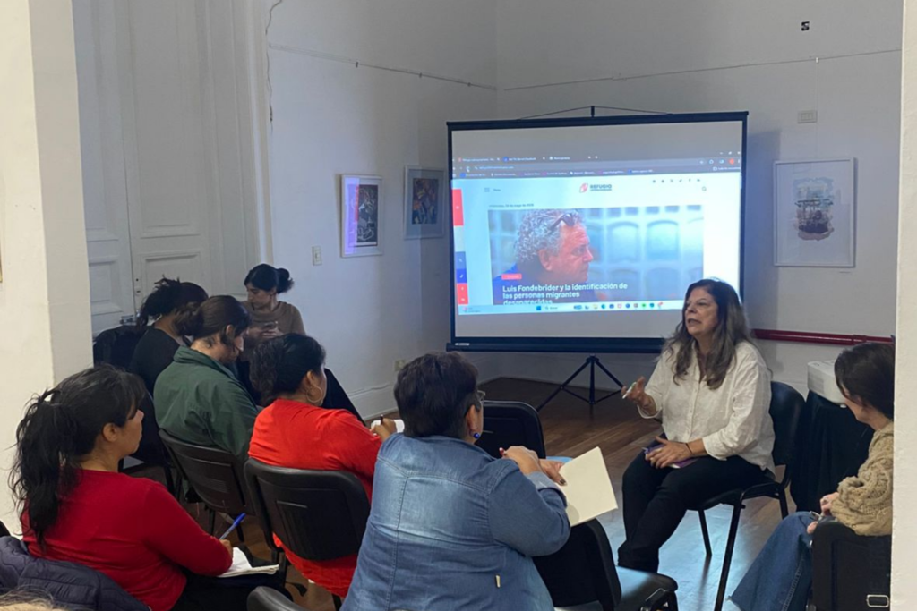 Taller de periodismo comunitario en Quilmes