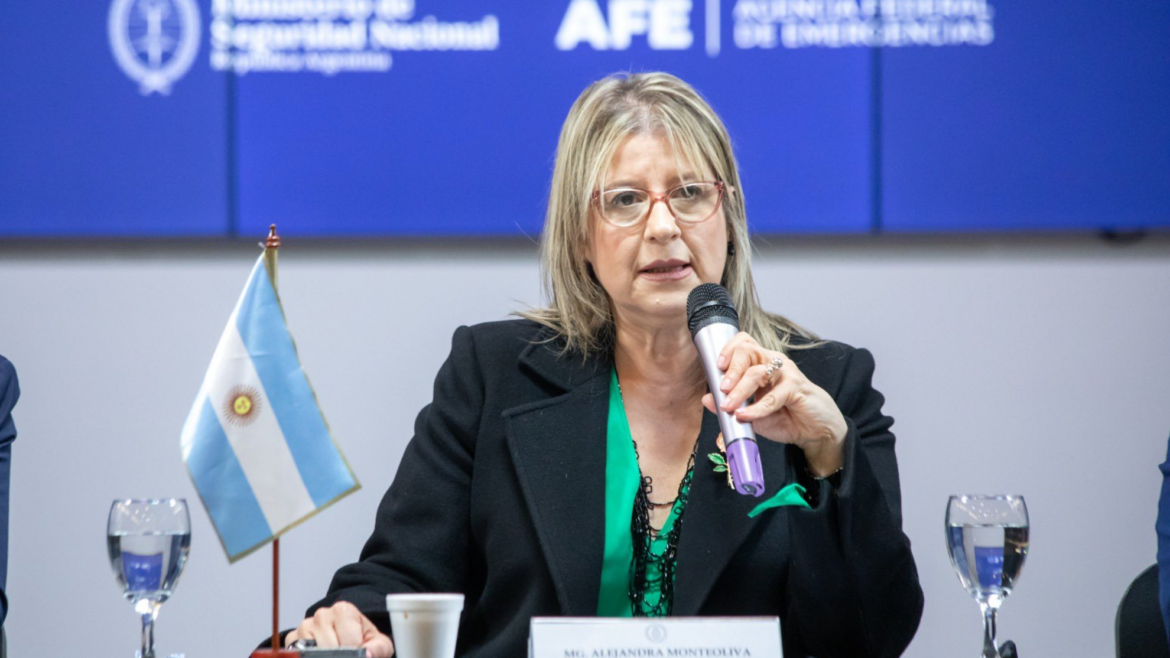 Alejandra Monteoliva, ministra de Seguridad Nacional de Argentina,