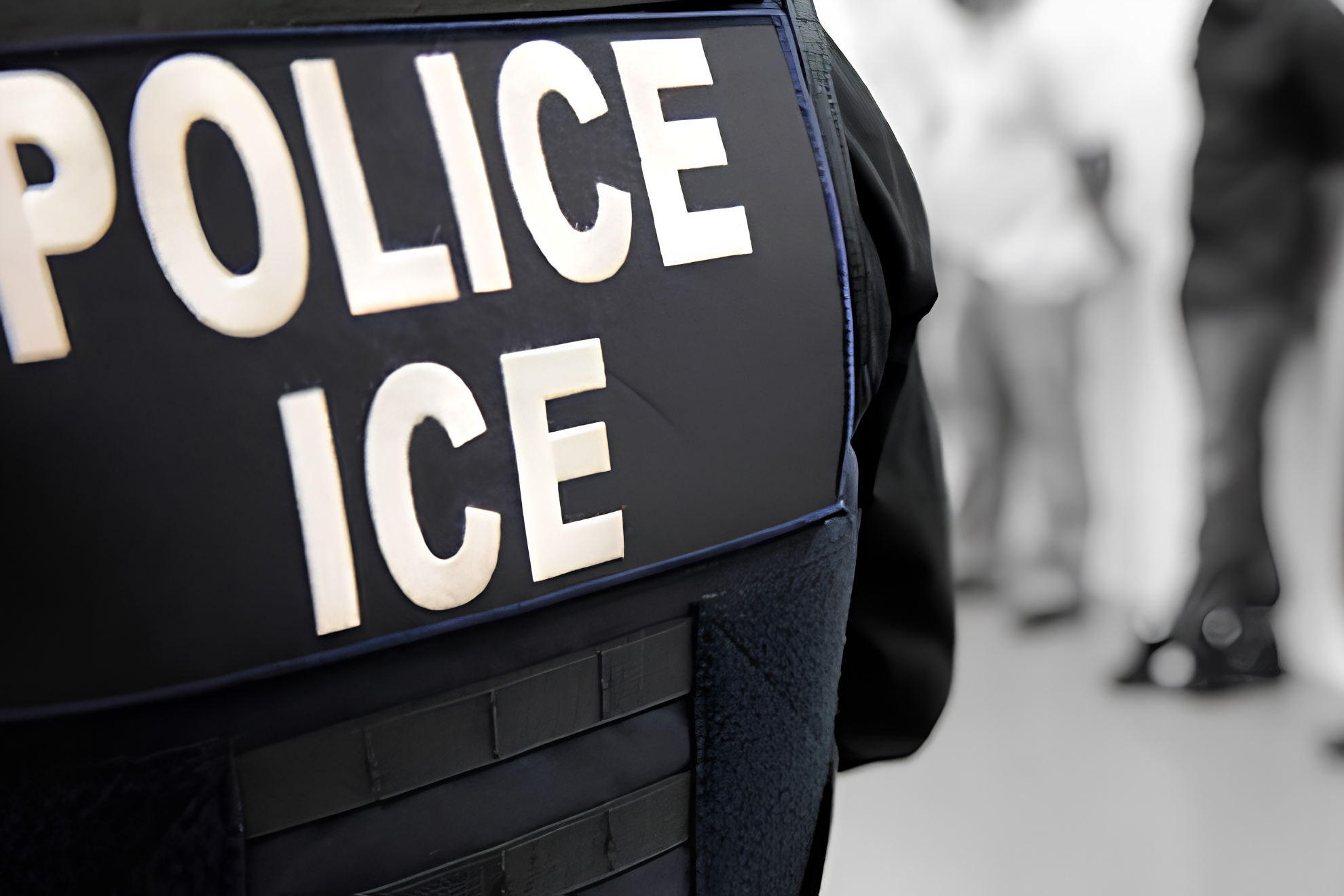 Photo of an ICE agent.