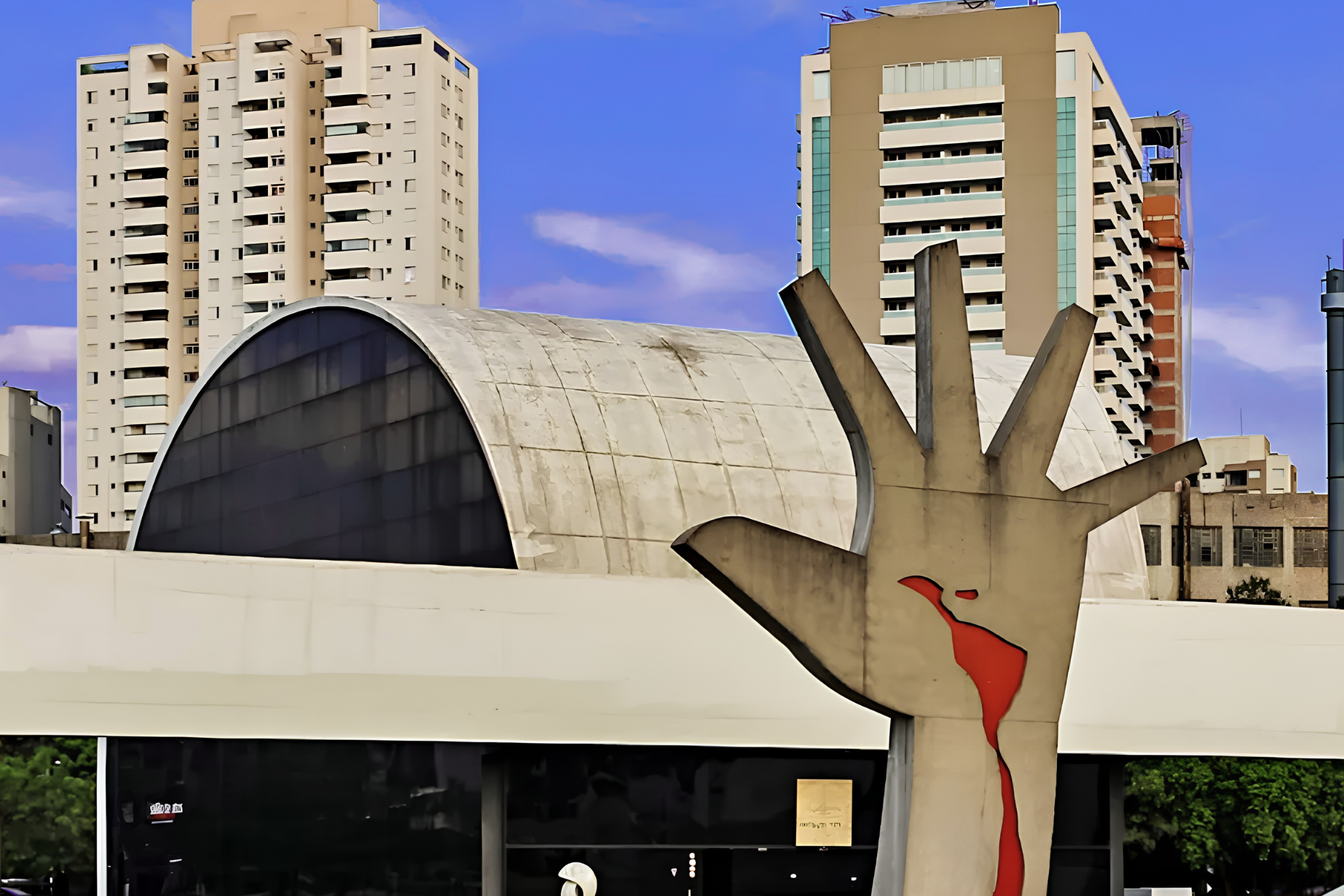 Foto del Memorial da América Latina, una obra arquitectónica del arquitecto brasileño Oscar Niemeyer ubicada en São Paulo | Foto: Priscila Portela